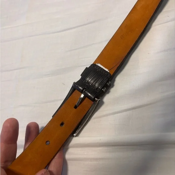 Remo Tulliani calfskin Leather Belt